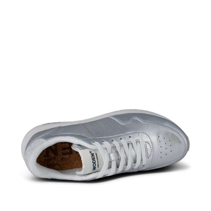 Nora Natural Soft Metallic - Silver – woden.com