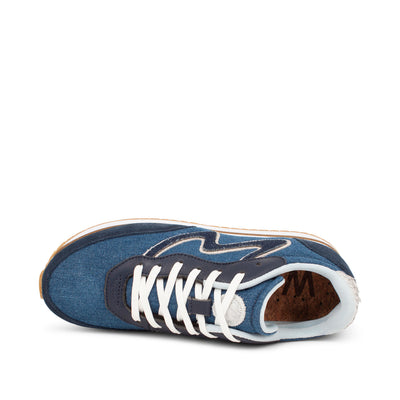 WODEN Olivia II Plateau Denim Sneakers 035 Denim