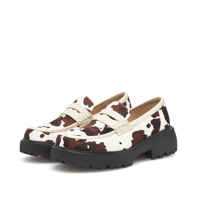 WODEN STB WOMENS Posey Animal Loafers 357 Cow