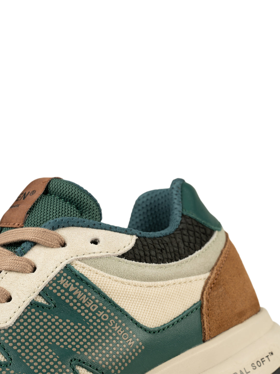 Rigmor - Caramel/Deep Forest – woden.com