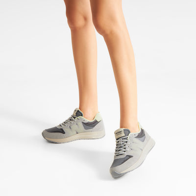 WODEN Rigmor Open Mesh Sneakers 049 Sea Fog Grey