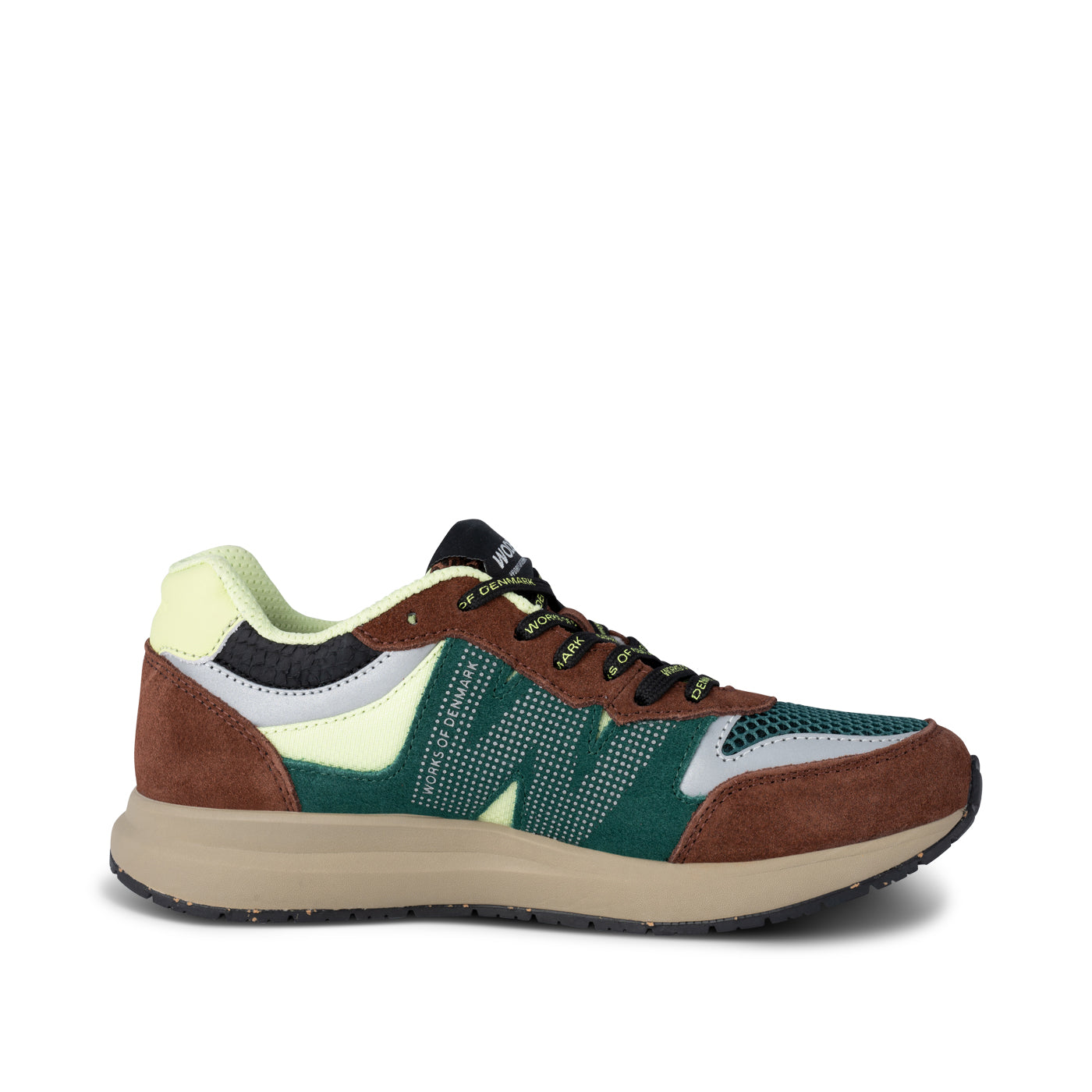 WODEN Rigmor Open Mesh Sneakers 313 Sepia/Deep Forest