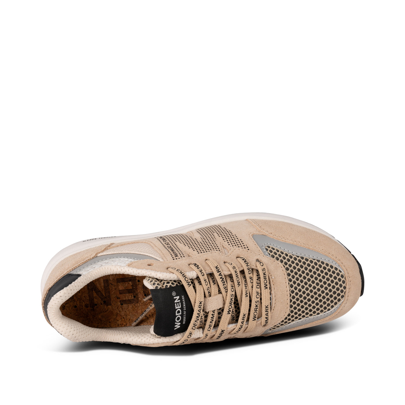 WODEN Rigmor Open Mesh Sneakers 852 Coffee Cream