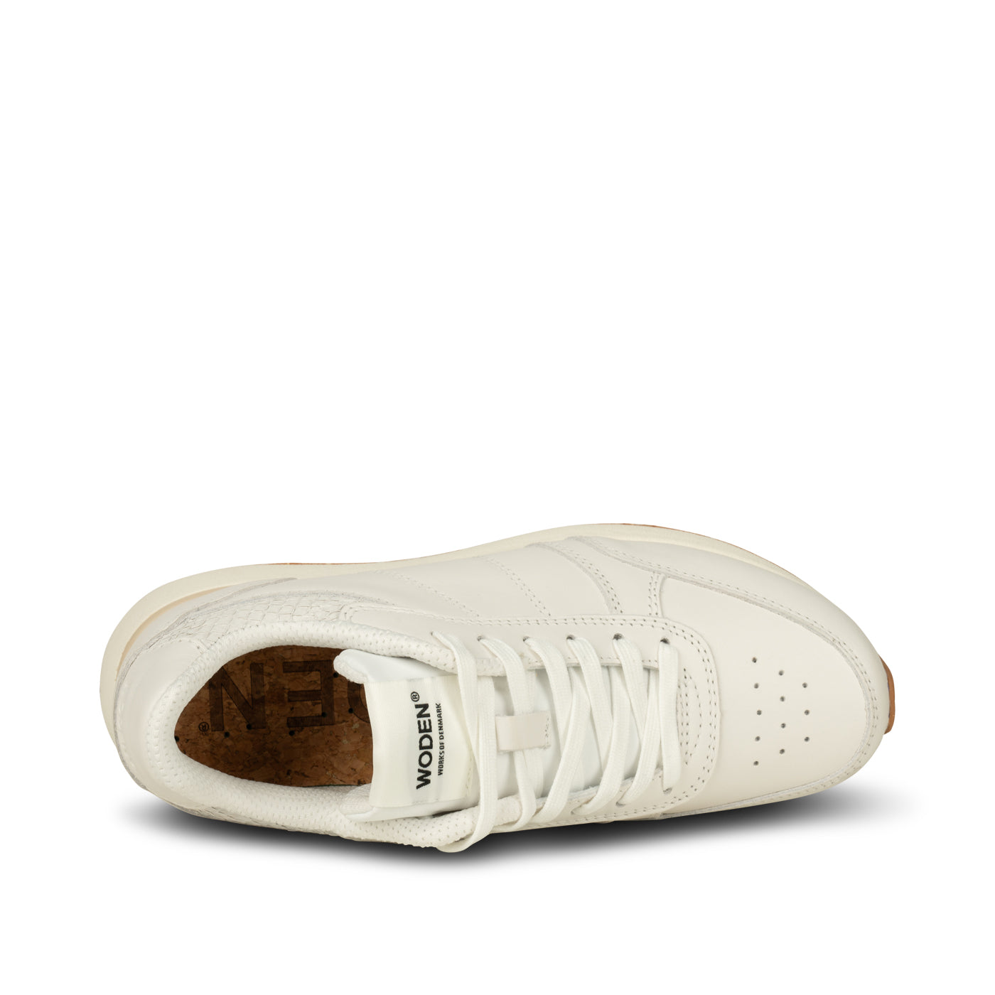 WODEN Ronja Leather Sneakers 511 Blanc de Blanc