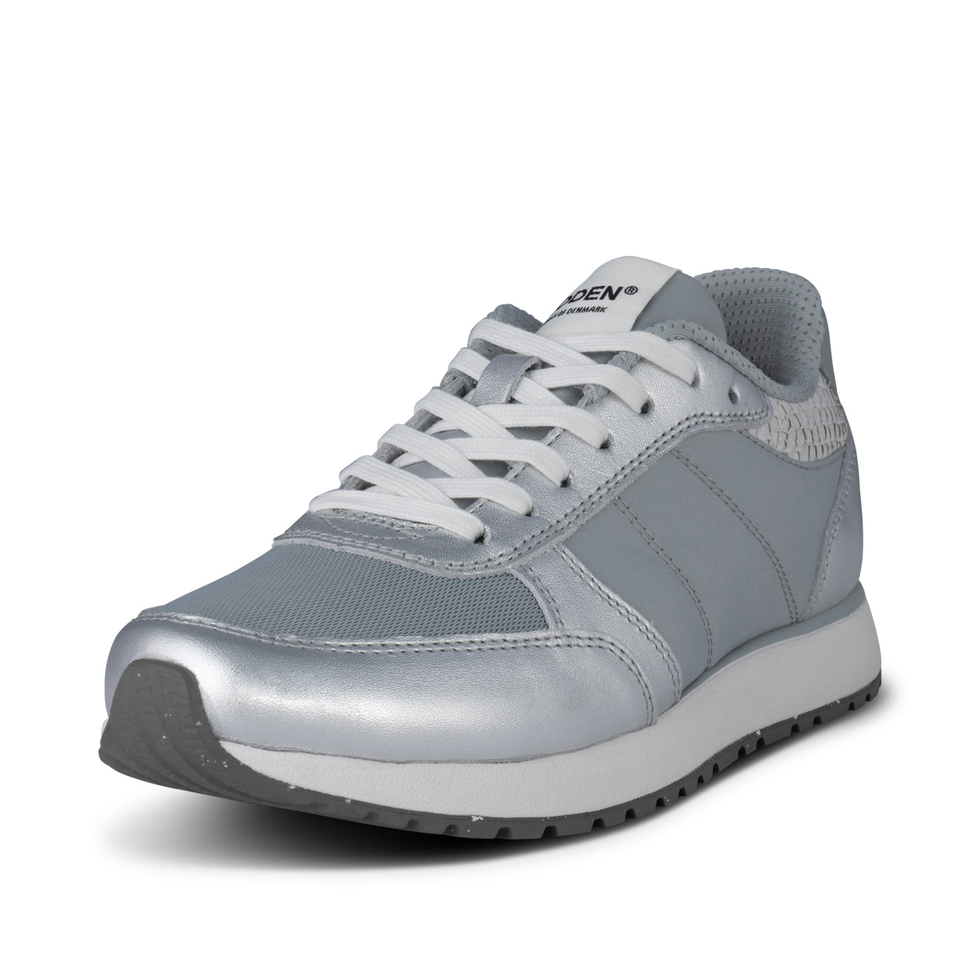 WODEN Ronja Metallic Sneakers 039 Silver