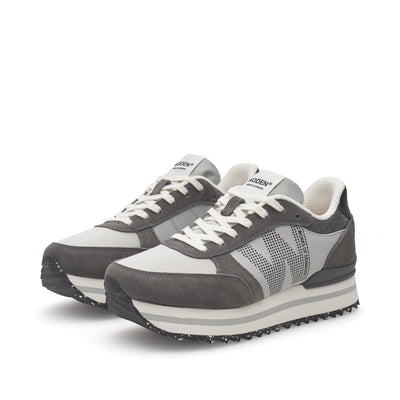 WODEN Ronja Plateau Plateau 268 Dark Grey Multi