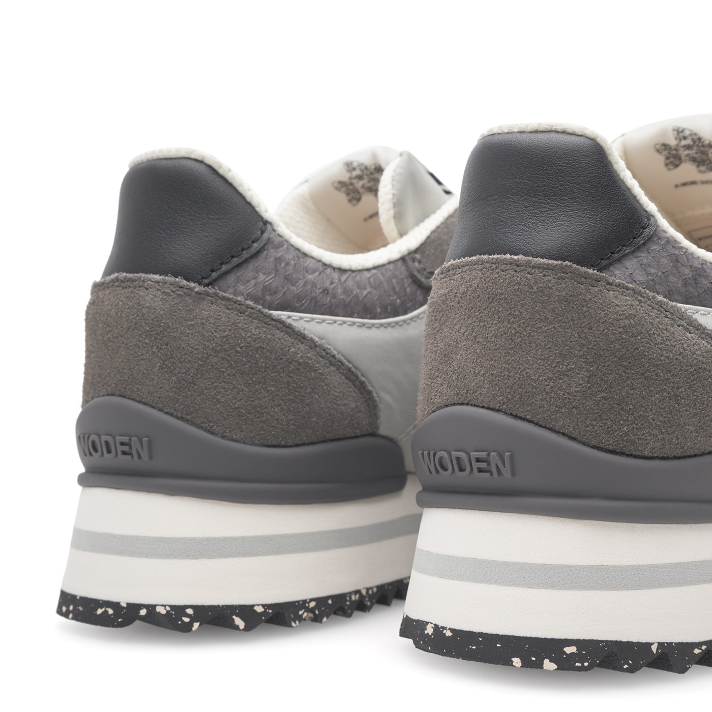 WODEN Ronja Plateau Plateau 268 Dark Grey Multi
