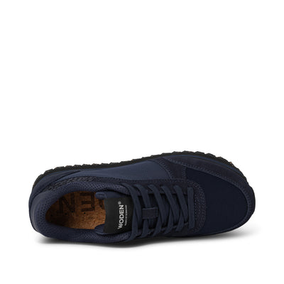 WODEN Ronja Plateau Sneakers 009 Dark Navy