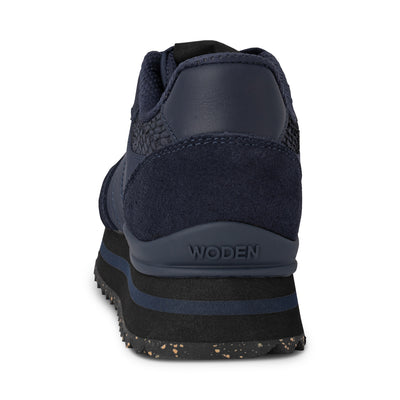 WODEN Ronja Plateau Sneakers 009 Dark Navy