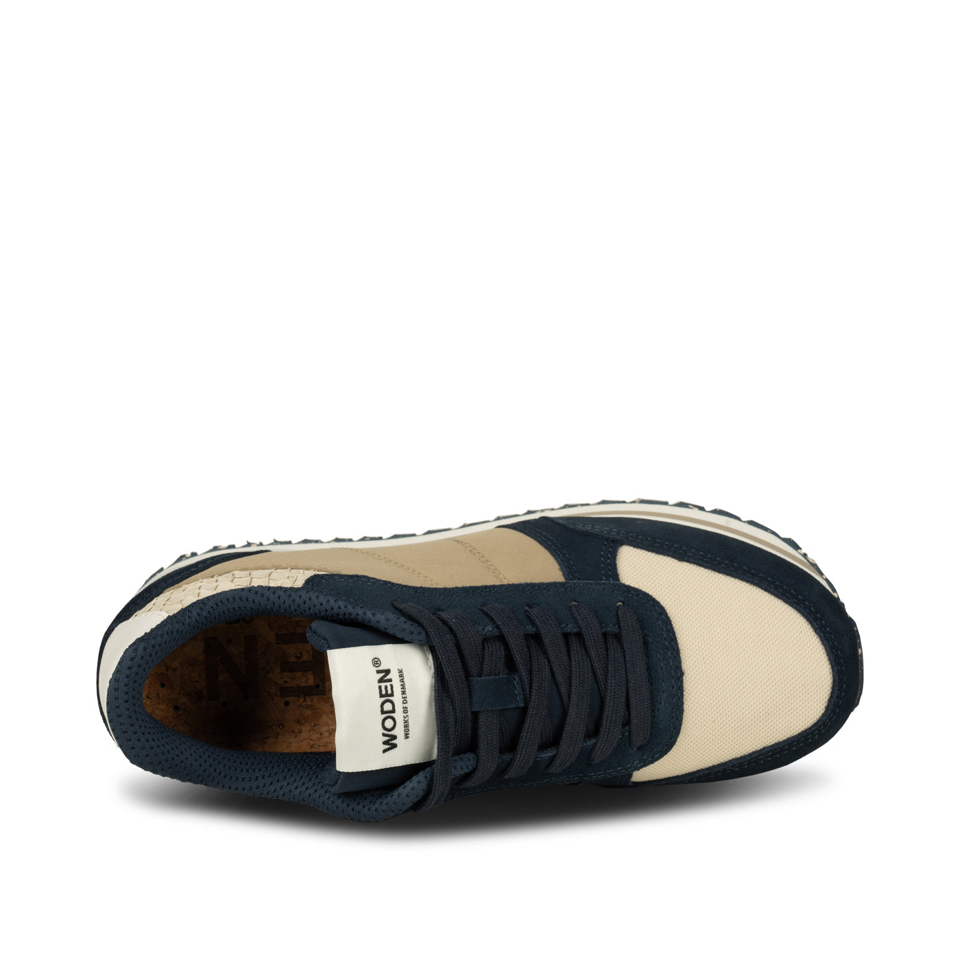 WODEN Ronja Plateau Sneakers 154 Navy Multi