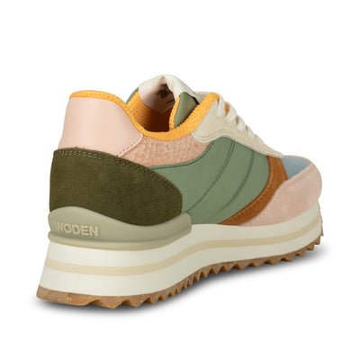 WODEN Ronja Plateau Sneakers 911 Algae Multi