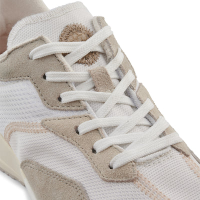 WODEN Rose Textile Sneakers 774 Whisper White/Silver Lining