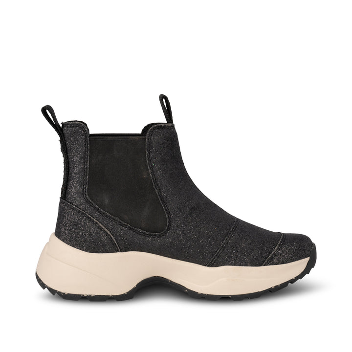 Silje Glitter Black