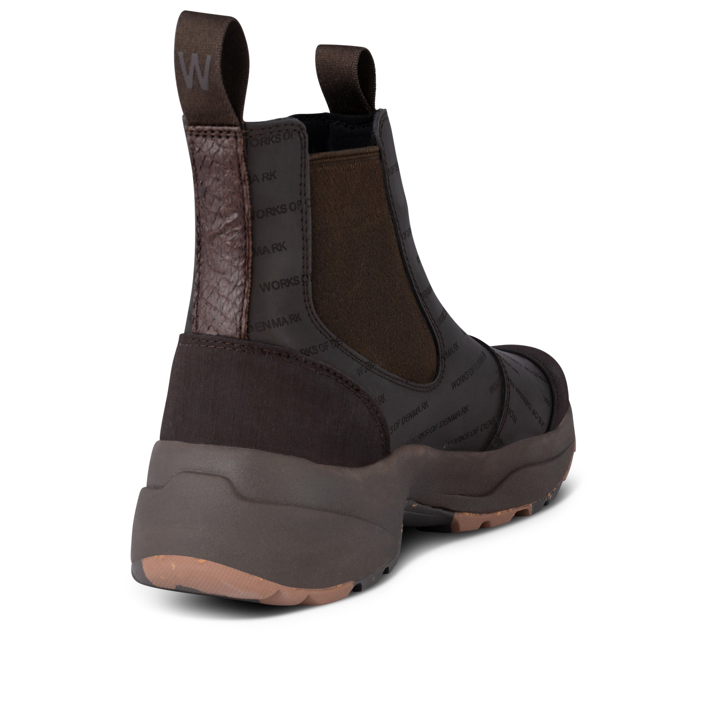 WODEN Siri Heritage Rubber Boots 063 Chocolate