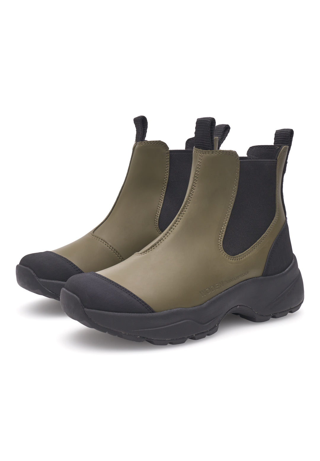Siri Waterproof - Dark Olive/Black – woden.com