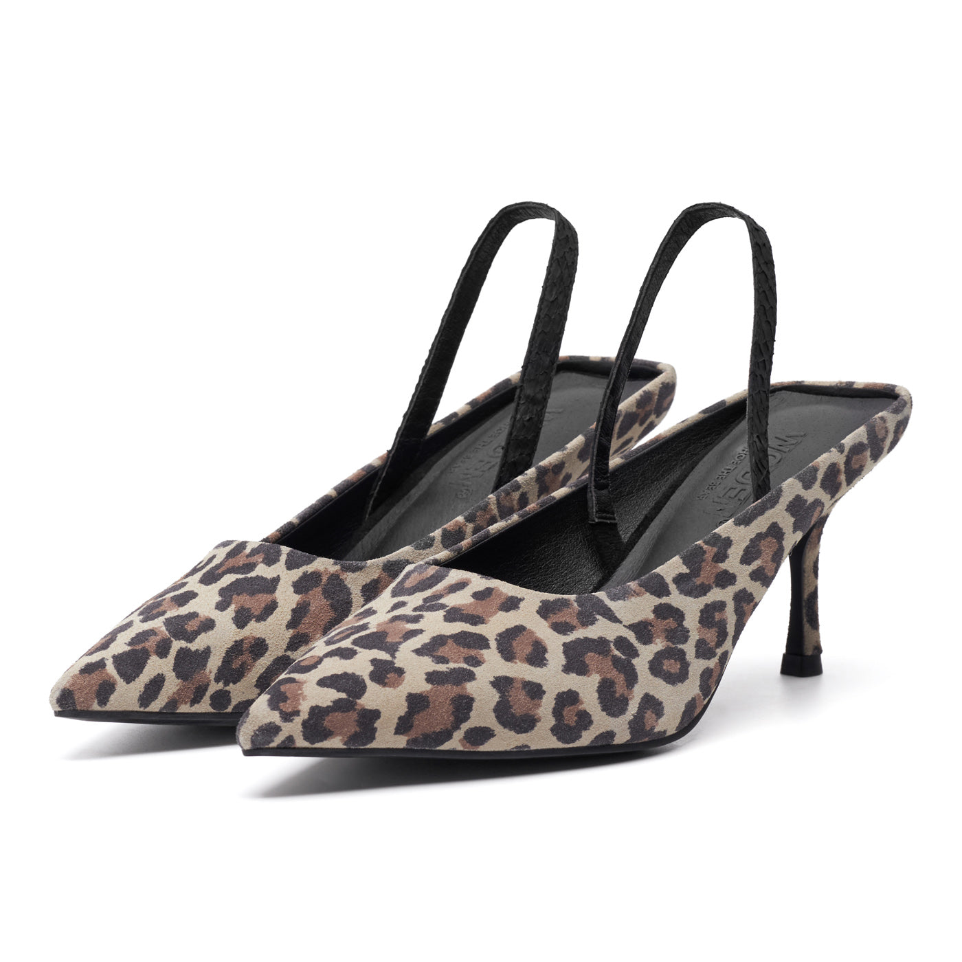 WODEN STB WOMENS Sophie Leo Heels 327 Leopard