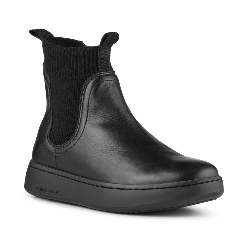 WODEN Taylor Leather Boots 020 Black