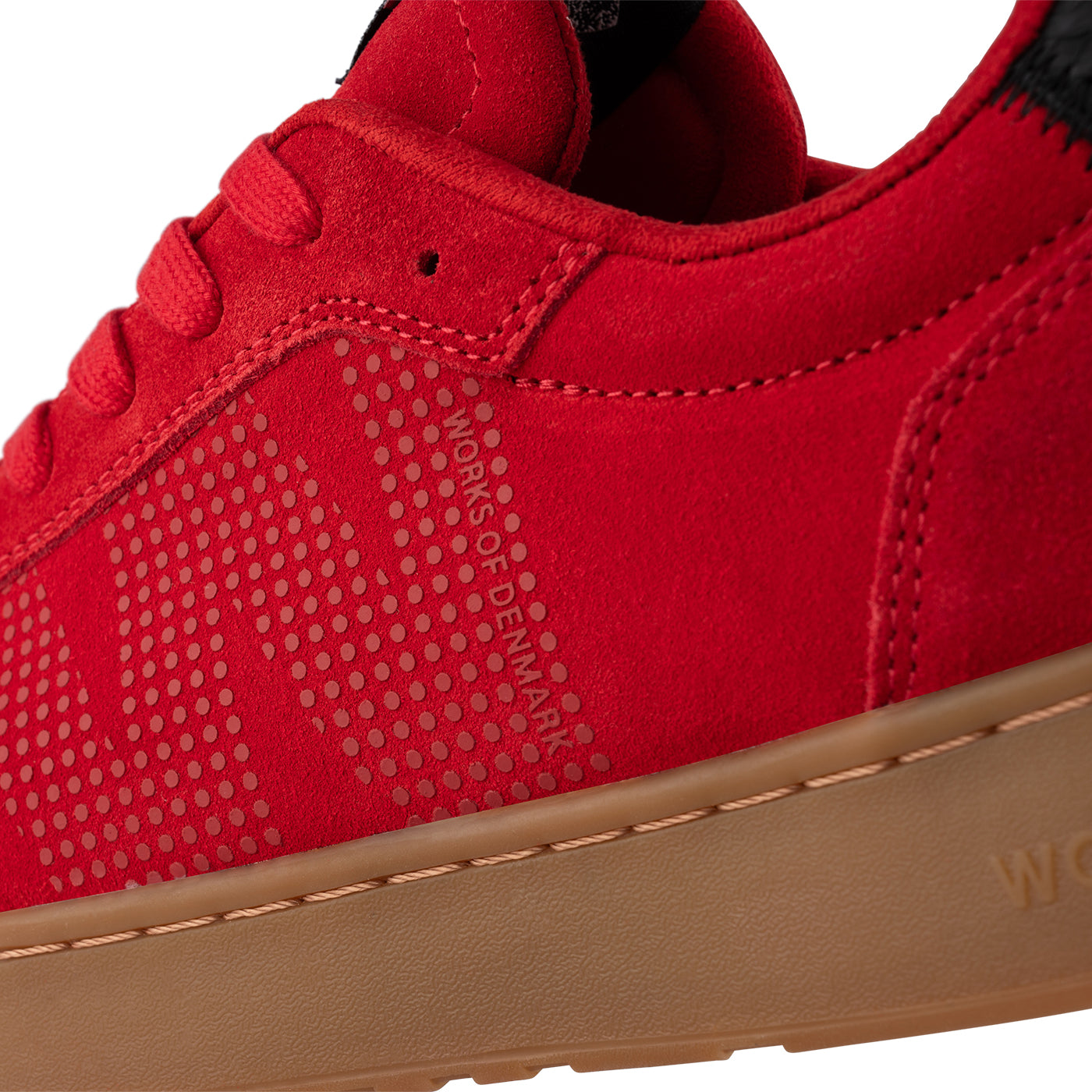 WODEN MENS Toke Sneakers 123 Fire Red