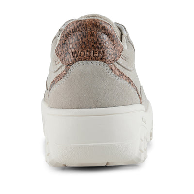 WODEN Trine Suede Sneakers 802 Grey Feather