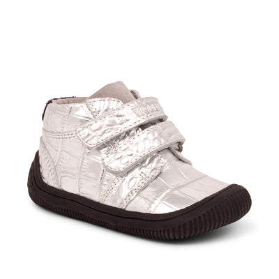 WODEN KIDS Tristan Croco Shiny Prewalker 039 Silver