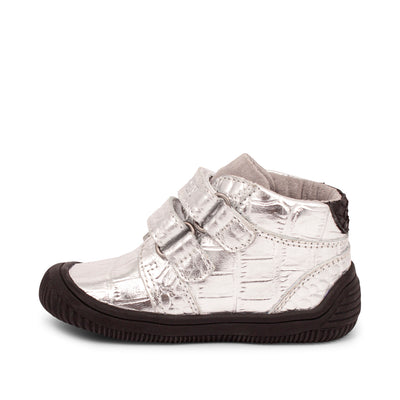 WODEN KIDS Tristan Croco Shiny Prewalker 039 Silver