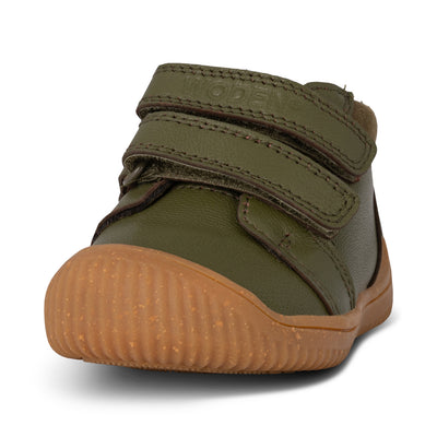 WODEN KIDS Tristan Leather Prewalker 295 Dark Olive