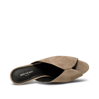 WODEN Valentine sandal suede Heel Sandals 160 TAUPE