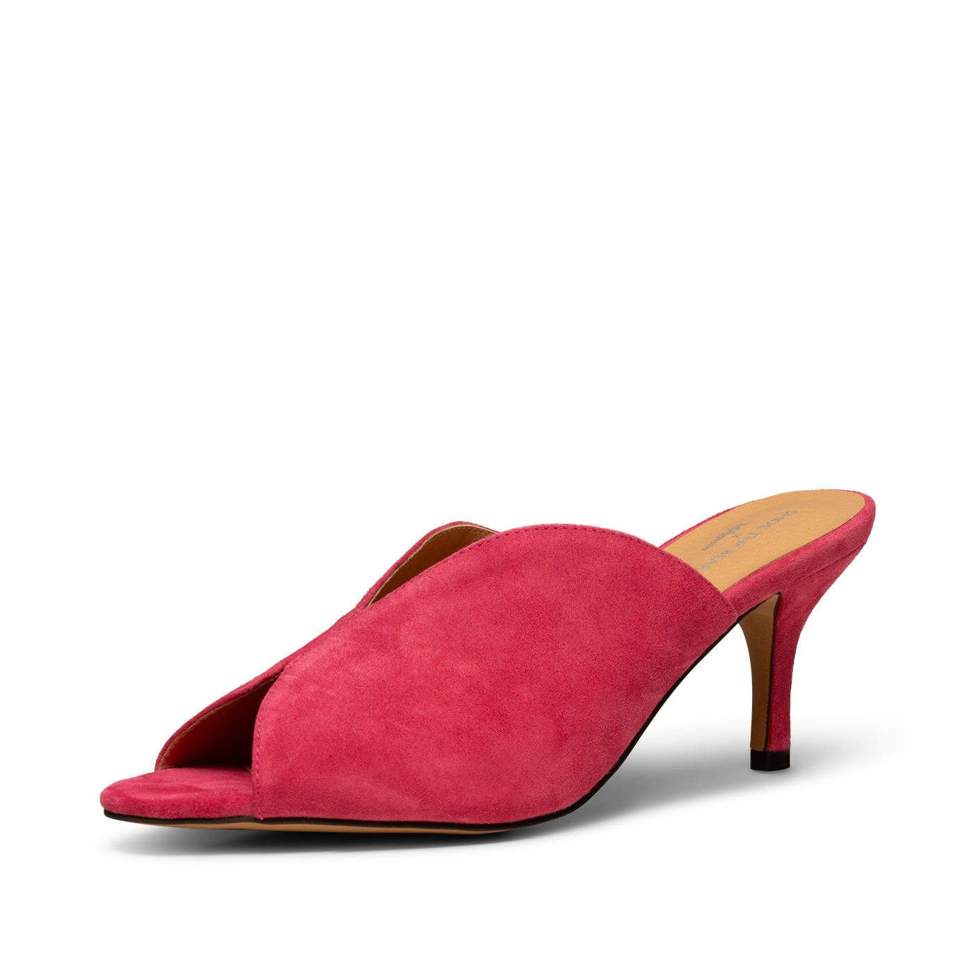 WODEN Valentine sandal suede Heel Sandals 169 PINK FLASH
