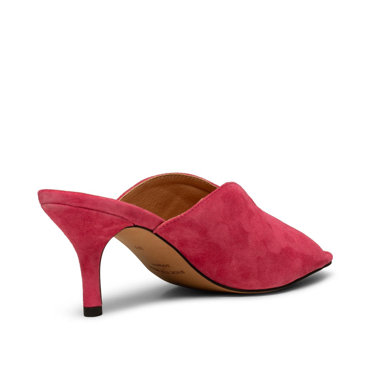 WODEN Valentine sandal suede Heel Sandals 169 PINK FLASH