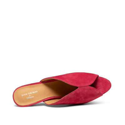 WODEN Valentine sandal suede Heel Sandals 169 PINK FLASH