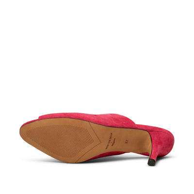 WODEN Valentine sandal suede Heel Sandals 169 PINK FLASH