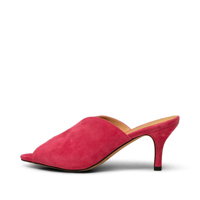 WODEN Valentine sandal suede Heel Sandals 169 PINK FLASH