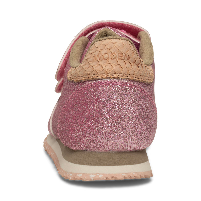 WODEN KIDS Ydun Allover Glitter Sneakers 173 Rose Multi