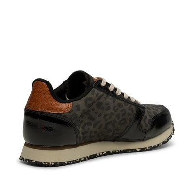 WODEN Ydun Animal Sneakers 016 Black Leopard