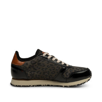 WODEN Ydun Animal Sneakers 016 Black Leopard