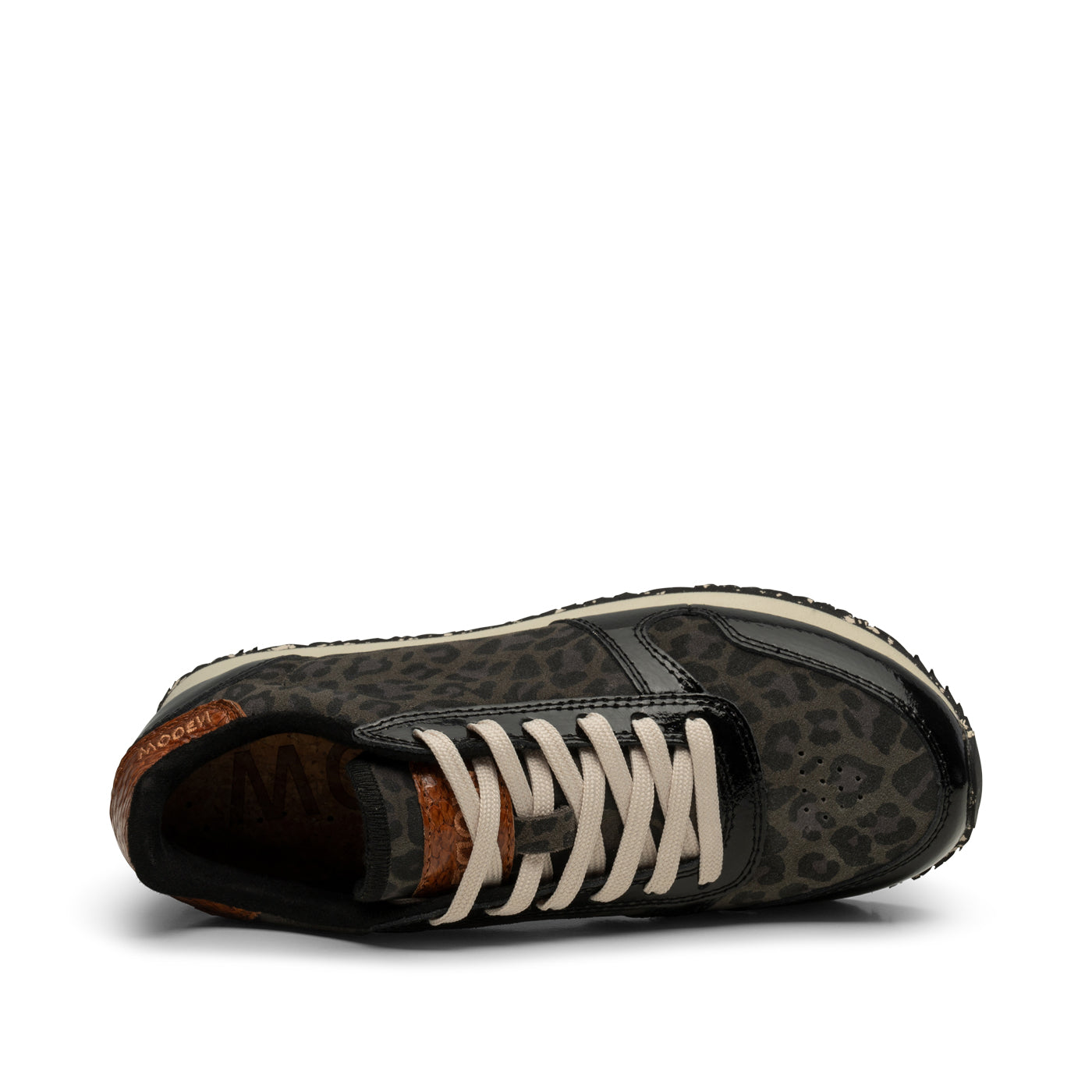 WODEN Ydun Animal Sneakers 016 Black Leopard