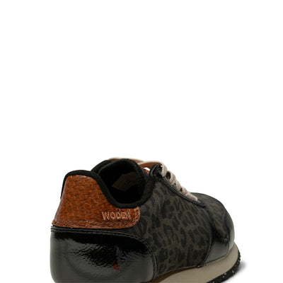 WODEN Ydun Animal Sneakers 016 Black Leopard