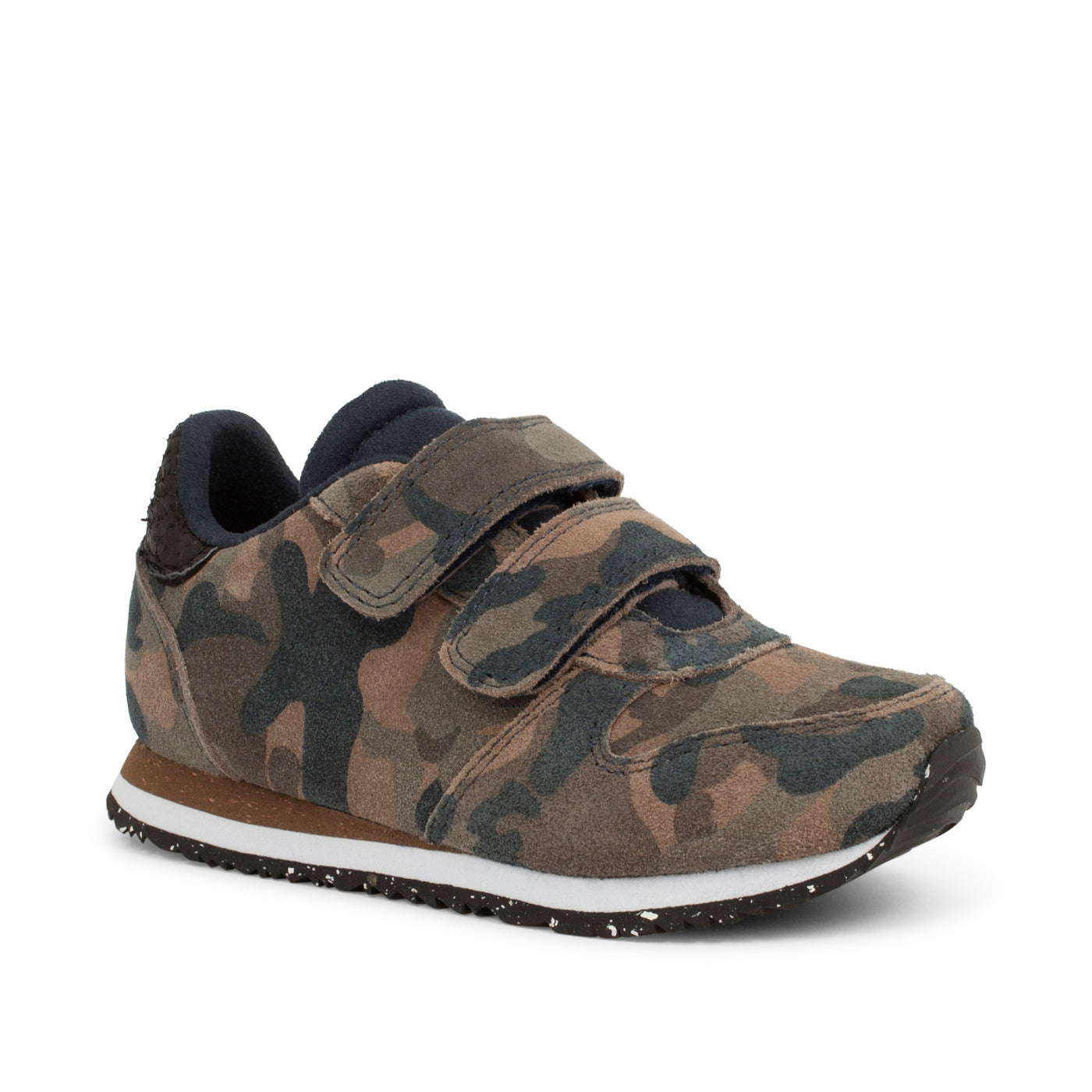 WODEN KIDS Ydun Animal Suede Sneakers 331 Camouflage