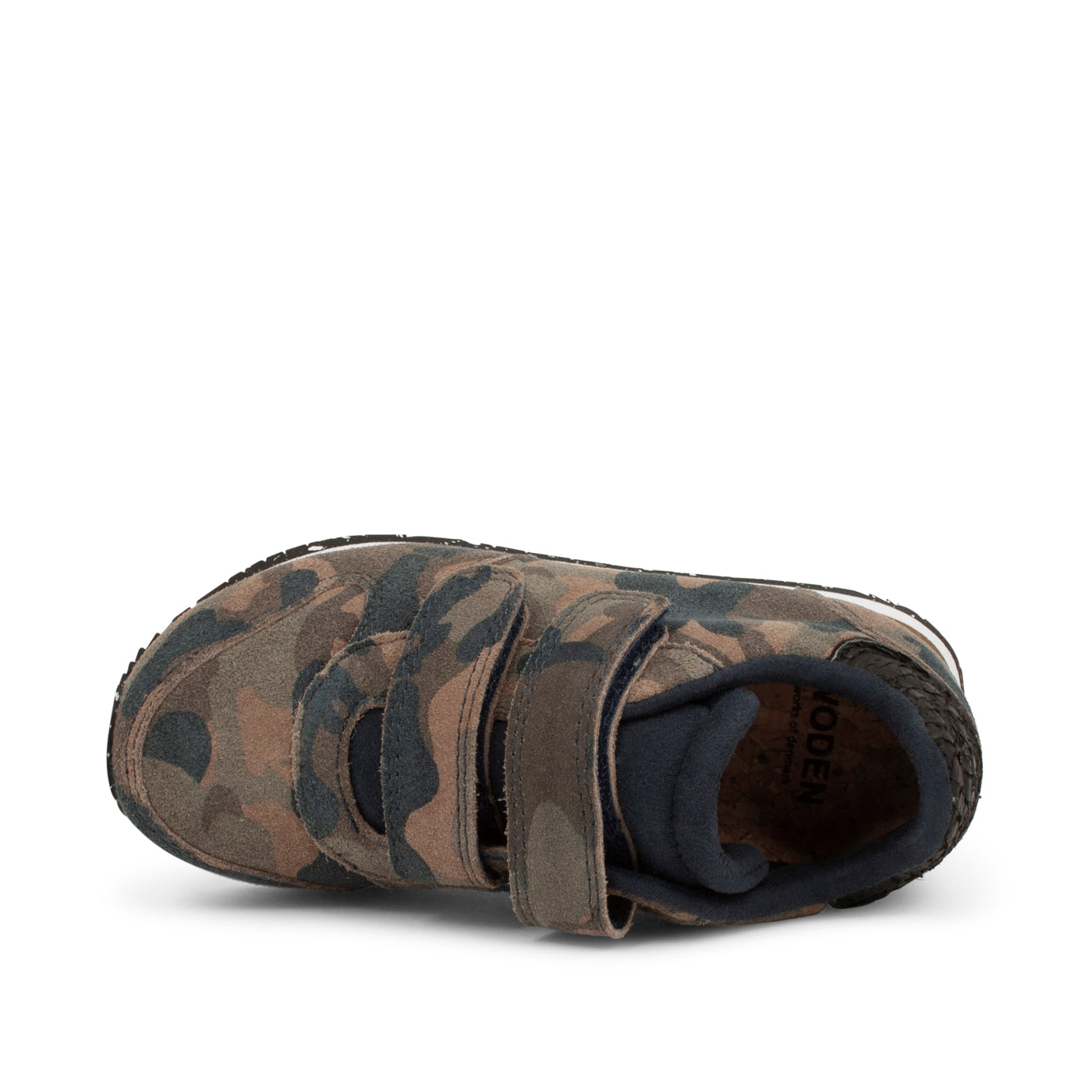 WODEN KIDS Ydun Animal Suede Sneakers 331 Camouflage