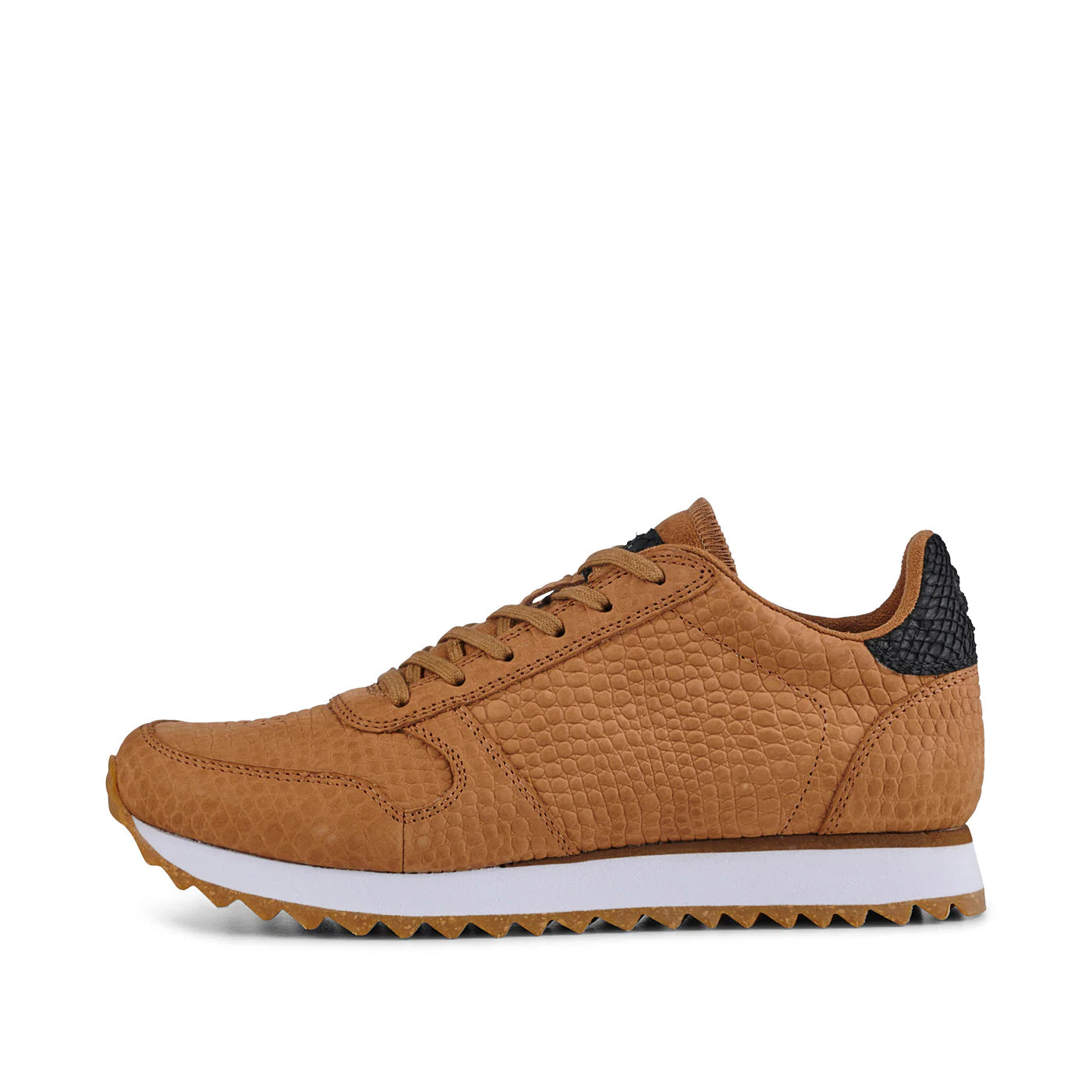 WODEN Ydun Croco II Sneakers 052 Tan