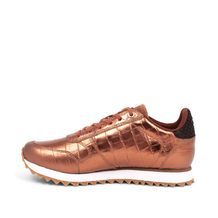 Ydun Shiny Leather - Burnished Copper – woden.com
