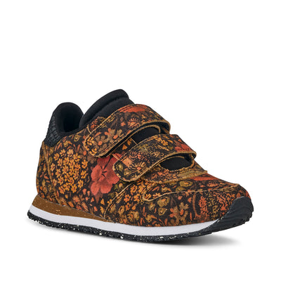 WODEN KIDS Ydun Suede Kids Sneakers 422 Black Flower