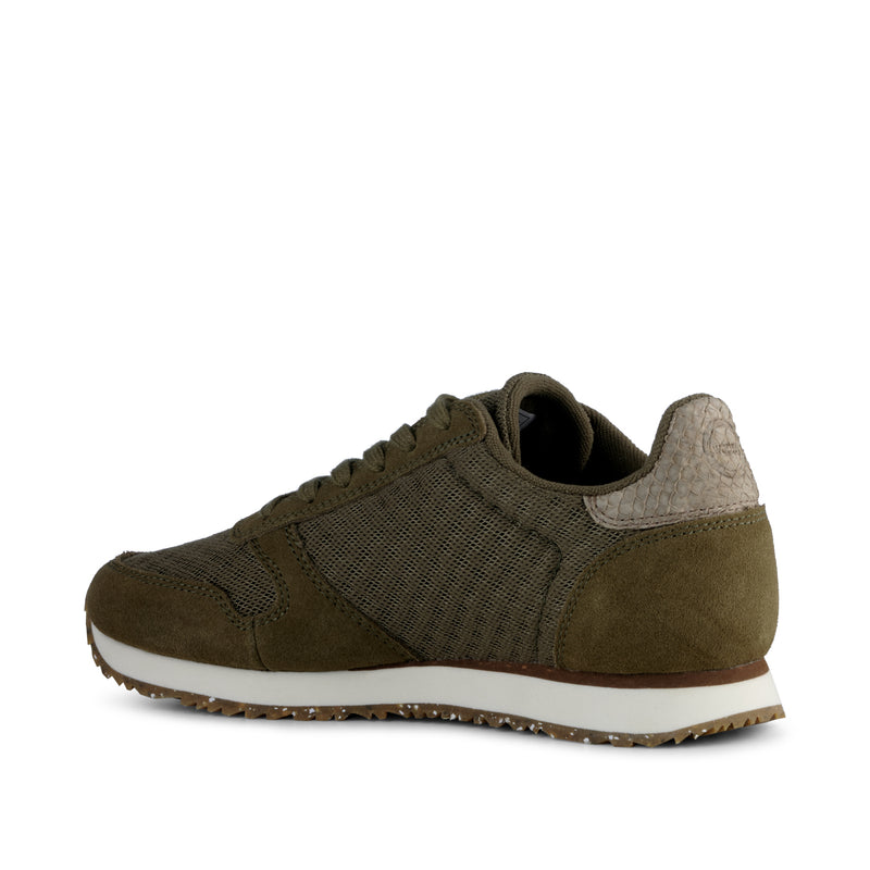 Ydun Suede Mesh II - Dark Olive ⢠Buy online at WODEN