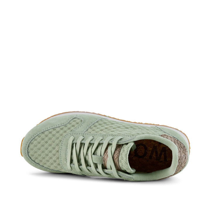 Ydun Suede Mesh II Green Lily – - Main Image