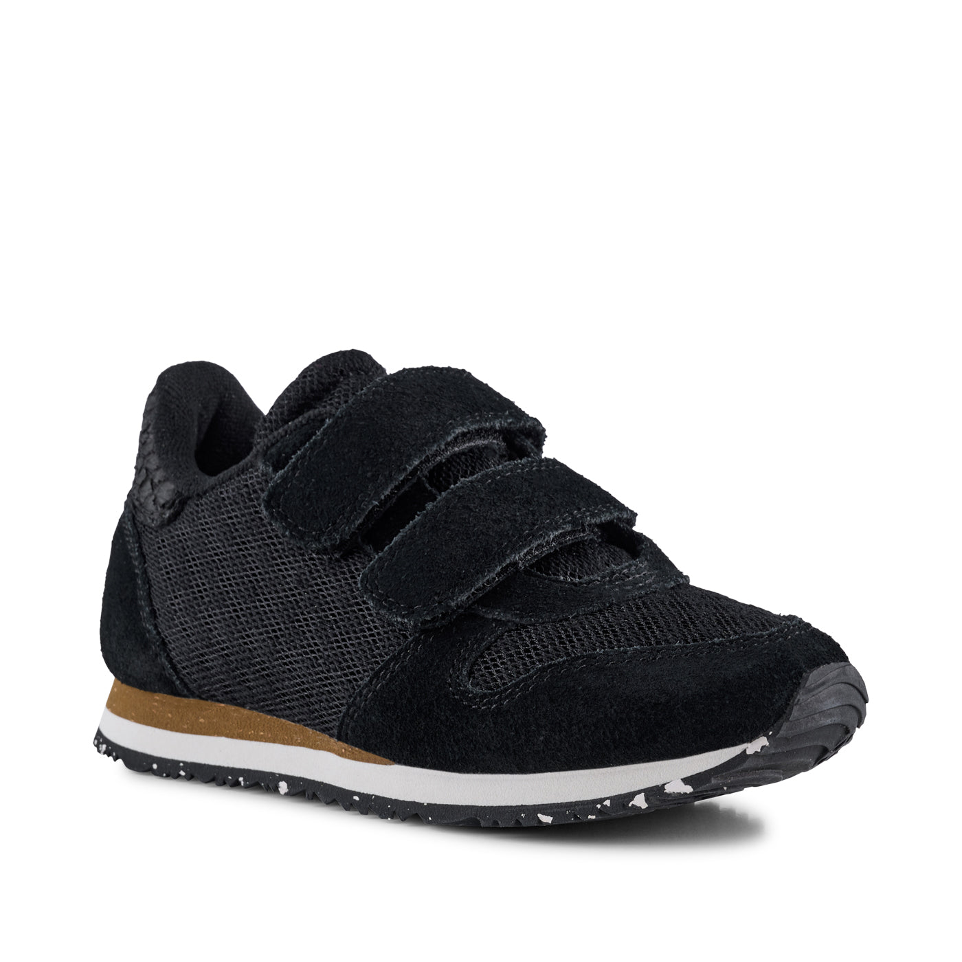 WODEN KIDS Ydun Suede Mesh Kids Sneakers 020 Black