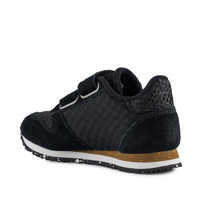 WODEN KIDS Ydun Suede Mesh Kids Sneakers 020 Black