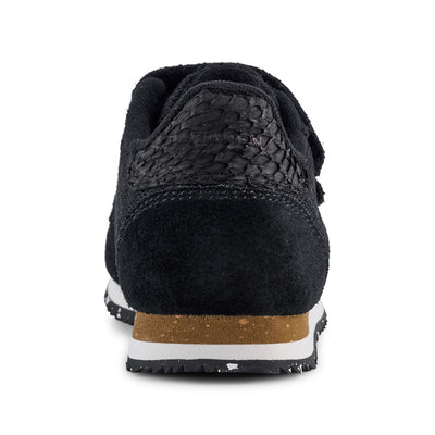 WODEN KIDS Ydun Suede Mesh Kids Sneakers 020 Black