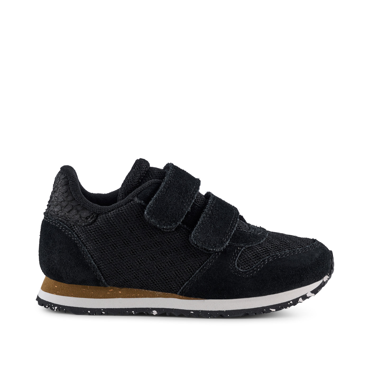 WODEN KIDS Ydun Suede Mesh Kids Sneakers 020 Black