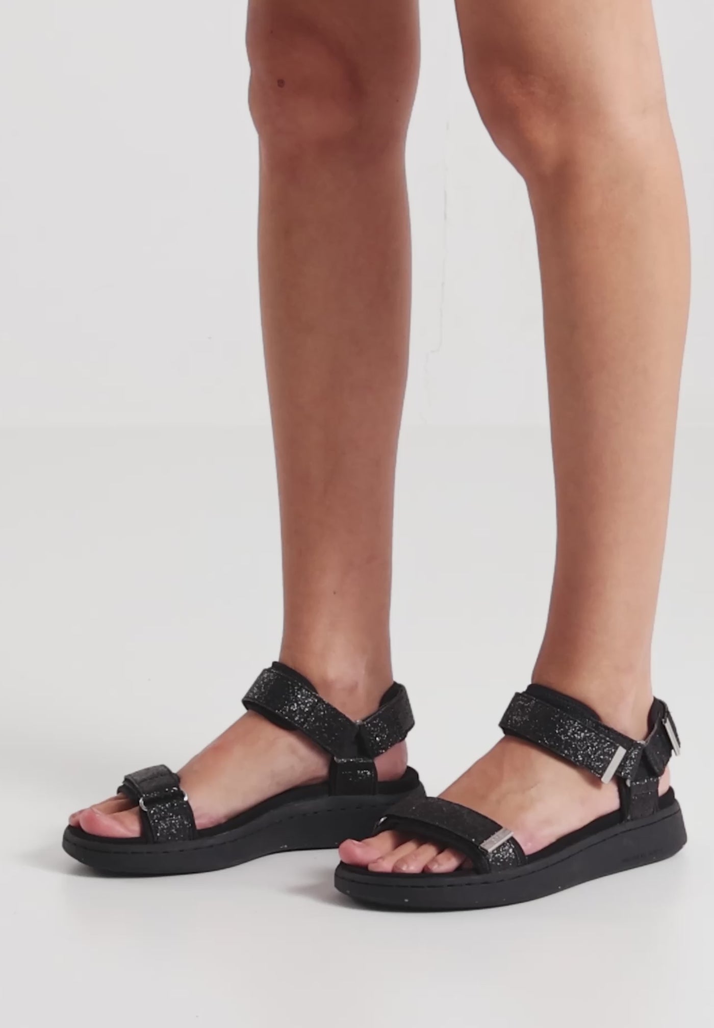 Line Glitter - Black