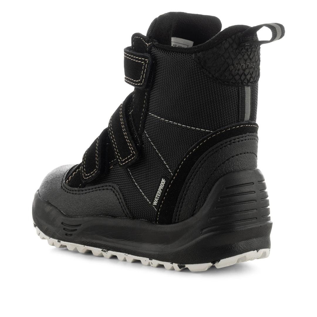 Adrian Boot Kids Black woden